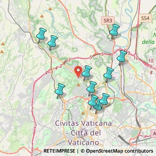 Mappa Via Manfredi Azzarita, 00189 Roma RM, Italia (4.08636)