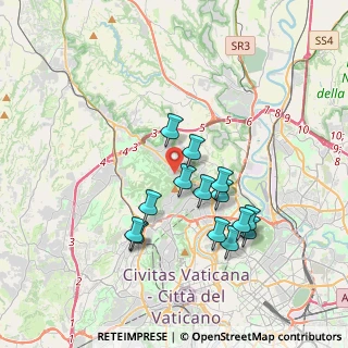 Mappa Via Manfredi Azzarita, 00189 Roma RM, Italia (3.47214)