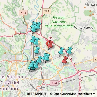 Mappa Via Giulio Antamoro, 00184 Roma RM, Italia (3.72944)