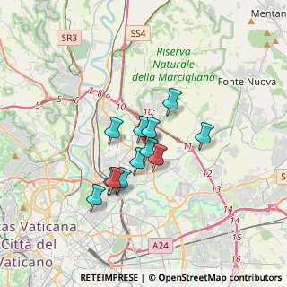 Mappa Via Giulio Antamoro, 00184 Roma RM, Italia (2.61583)
