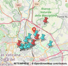 Mappa 00139 Roma RM, Italia (3.75429)