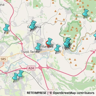 Mappa Via Goffredo Mameli, 00012 Villanova RM, Italia (5.05214)