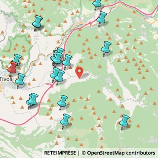 Mappa Via di Valle Caprara, 00024 Castel Madama RM, Italia (5.3855)