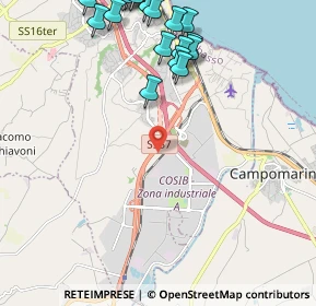 Mappa C.da Pisciariello, 86039 Termoli CB, Italia (3.0535)