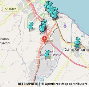 Mappa C.da Pisciariello, 86039 Termoli CB, Italia (2.0735)