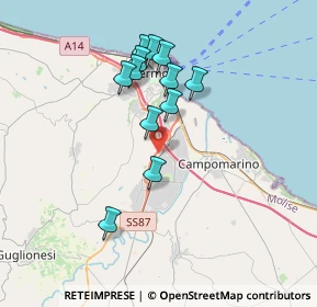 Mappa C.da Pisciariello, 86039 Termoli CB, Italia (3.34667)