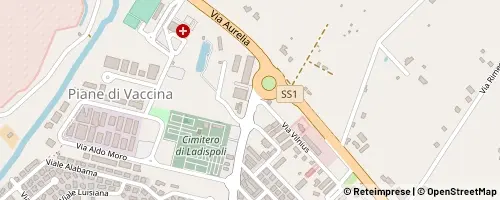 Mappa Ladispoli