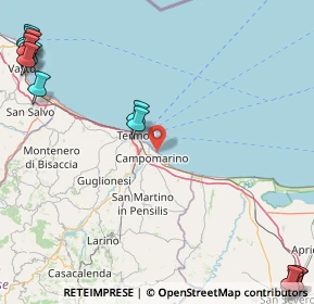 Mappa Via Francesco Crispi, 86042 Campomarino CB, Italia (31.86714)