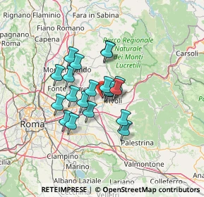 Mappa Via G. Massari, 00012 Villanova RM, Italia (9.9305)