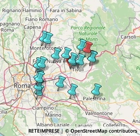 Mappa Via G. Massari, 00012 Villanova RM, Italia (11.83)