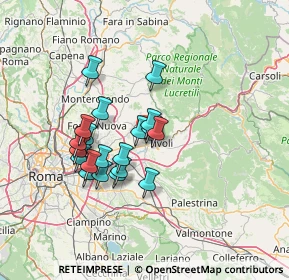 Mappa Via G. Massari, 00012 Villanova RM, Italia (11.9845)