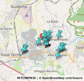 Mappa Via G. Massari, 00012 Villanova RM, Italia (1.32)