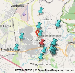Mappa Via G. Massari, 00012 Villanova RM, Italia (1.9515)