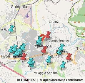 Mappa Via G. Massari, 00012 Villanova RM, Italia (2.4095)
