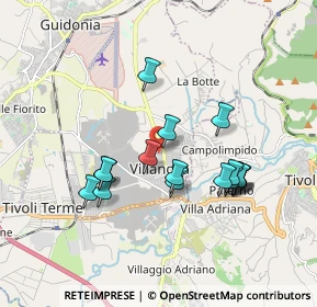 Mappa Via G. Massari, 00012 Villanova RM, Italia (1.73882)