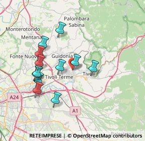 Mappa Via G. Massari, 00012 Villanova RM, Italia (7.28333)