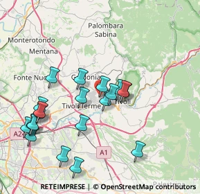 Mappa Via G. Massari, 00012 Villanova RM, Italia (8.342)