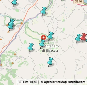 Mappa Contrada Cannivieri, 86036 Montenero di Bisaccia CB, Italia (6.7385)