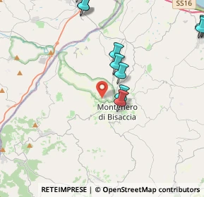 Mappa Contrada Cannivieri, 86036 Montenero di Bisaccia CB, Italia (7.2185)