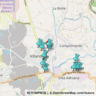 Mappa Via Masina, 00012 Villanova RM, Italia (0.92333)