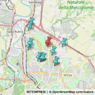 Mappa Via Ferruccio Amendola, 00138 Roma RM, Italia (1.62769)