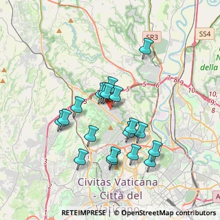 Mappa Via Vibio Mariano, 00189 Roma RM, Italia (3.47789)