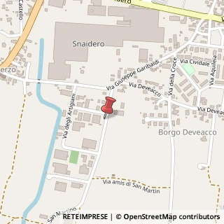 Mappa Via San Martino, 34, 33030 Majano, Udine (Friuli-Venezia Giulia)