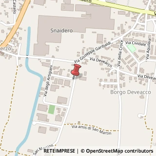 Mappa Via San Martino, 6, 33030 Majano, Udine (Friuli-Venezia Giulia)