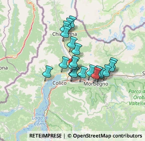 Mappa Viale Lombardia, 23015 Dubino SO, Italia (9.6315)