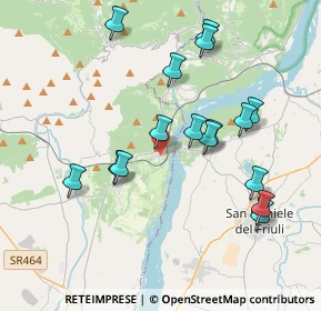 Mappa Viale Vittorio Veneto, 33094 Pinzano al Tagliamento PN, Italia (3.73688)