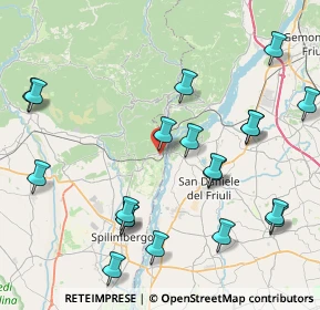 Mappa Viale Vittorio Veneto, 33094 Pinzano al Tagliamento PN, Italia (9.45)