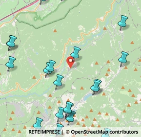 Mappa 38047 Segonzano TN, Italia (5.591)