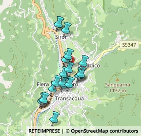 Mappa Via Falzeni, 38054 Tonadico TN, Italia (0.7575)