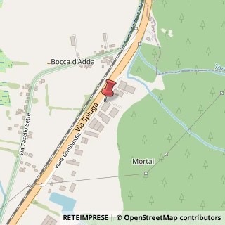 Mappa Via Spluga, 128/H, 23015 Dubino, Sondrio (Lombardia)