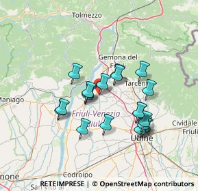 Mappa Via Deveacco, 33030 Majano UD, Italia (11.994)