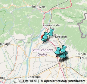 Mappa Via Deveacco, 33030 Majano UD, Italia (12.92125)