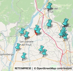 Mappa Via Deveacco, 33030 Majano UD, Italia (8.577)