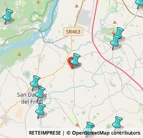 Mappa Via Deveacco, 33030 Majano UD, Italia (6.45333)