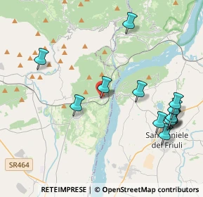 Mappa Via Tagliamento, 33094 Pinzano Al Tagliamento PN, Italia (4.57923)