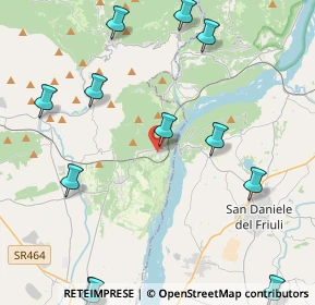 Mappa Via Tagliamento, 33094 Pinzano Al Tagliamento PN, Italia (5.51083)