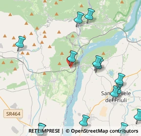 Mappa Via Tagliamento, 33094 Pinzano Al Tagliamento PN, Italia (5.978)