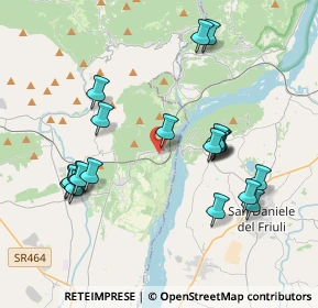 Mappa Via Tagliamento, 33094 Pinzano Al Tagliamento PN, Italia (3.9095)