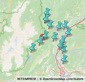 Mappa Frazione Maso Daldos, 38010 Cavedago TN, Italia (6.37867)