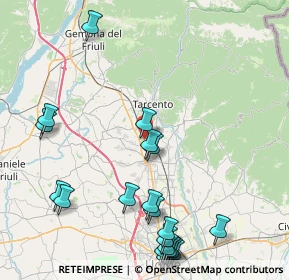 Mappa Via G. B. Galerio, 33010 Cassacco UD, Italia (10.412)