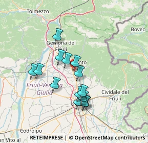 Mappa Via G. B. Galerio, 33010 Cassacco UD, Italia (11.82143)