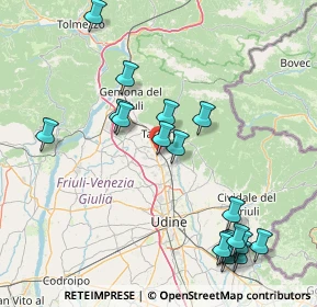 Mappa Via G. B. Galerio, 33010 Cassacco UD, Italia (17.99889)