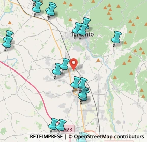 Mappa Via G. B. Galerio, 33010 Cassacco UD, Italia (5.122)