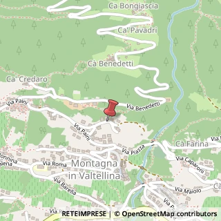 Mappa Via C? dei Dossi, 89, 23020 Montagna in Valtellina, Sondrio (Lombardia)
