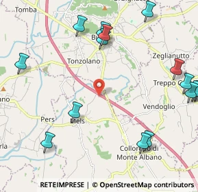 Mappa Autostrada Tarvisio-Udine km 37, 33010 Colloredo di Monte Albano UD, Italia (2.782)