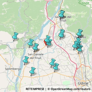 Mappa SP  Juliense, 33030 Majano UD, Italia (8.6965)